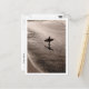 Lonely Surfer Postkarte (Vorderseite/Rückseite Beispiel)