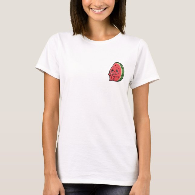 Lonely Watermelon T-Shirt (Vorderseite)