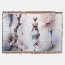 Lonely Woman Walking Decke