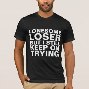 LONESOME NIEDRIGERE VINTAGE T - SHIRT