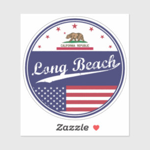 Long Beach Aufkleber