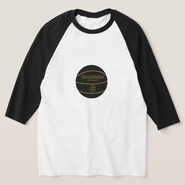 Long Beach California CA Basketball Logo T-Shirt (Ablage )