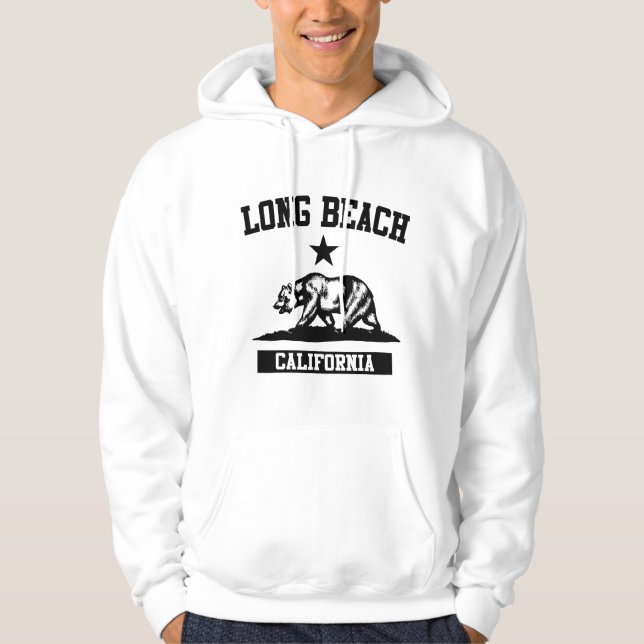 Long Beach California Hoodie (Vorderseite)