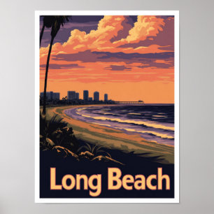 Long Beach California Poster
