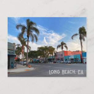Long Beach California Postkarte