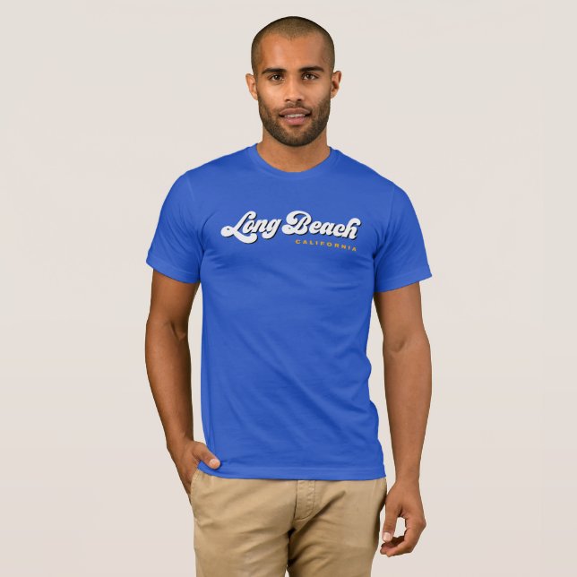 Long Beach California Tee Shirt (Vorne ganz)
