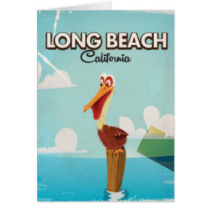 Long Beach California Vintag Pelican