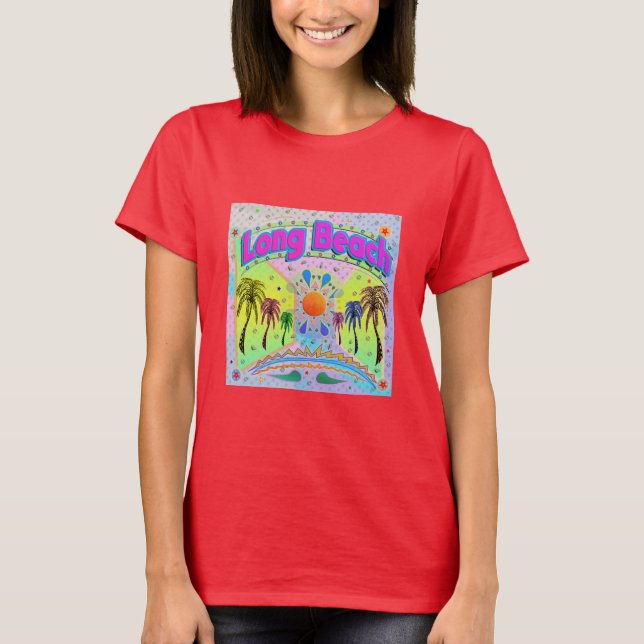 Long Beach Calm Desire T - Shirt (Vorderseite)