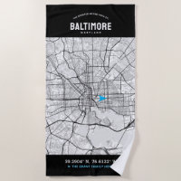 Long Beach City Map + Ihr benutzerdefinierter Stan