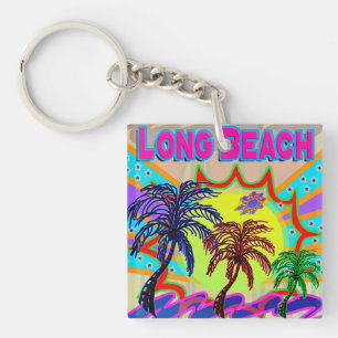 Long Beach Ewiger Schlüsselanhänger