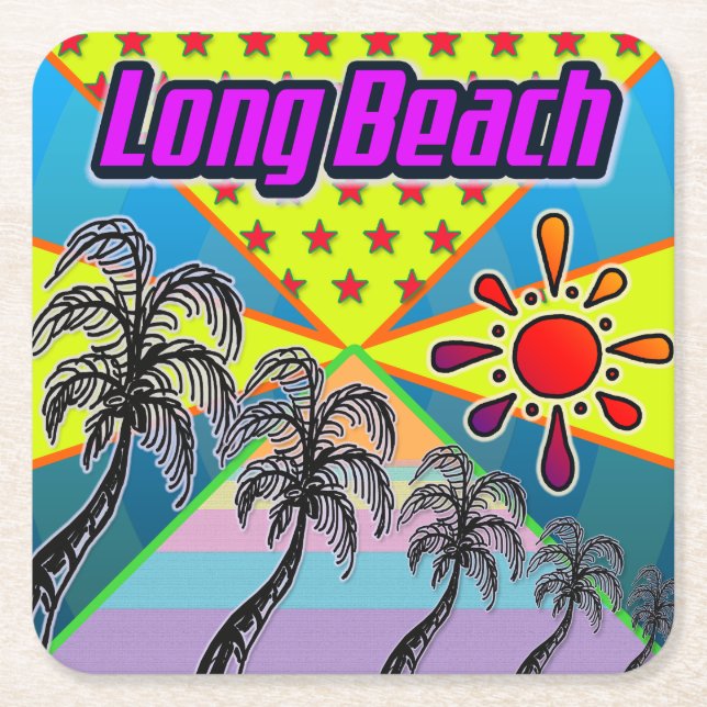 Long Beach Freedom Untersetzer (Vorderseite)