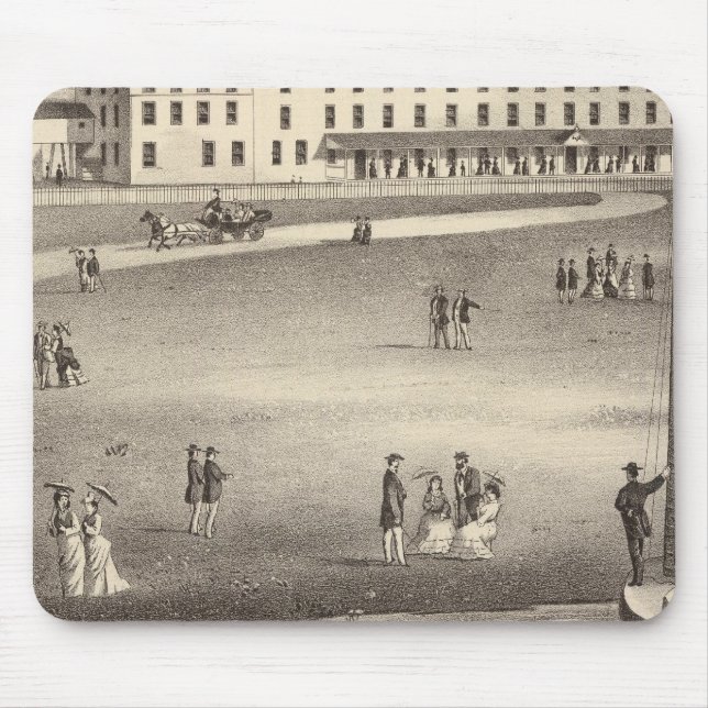 Long Beach House, Long Beach, NJ Mousepad (Vorne)