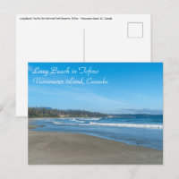 Long Beach in Tofino - BC, Canada Postcard