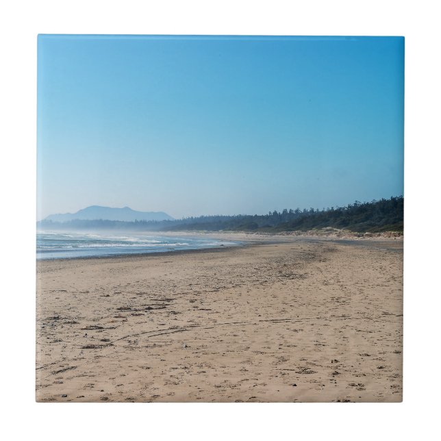 Long Beach in Tofino - BC, Kanada Fliese (Vorderseite)