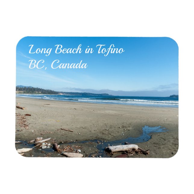 Long Beach in Tofino - BC, Kanada Magnet (Horizontal)