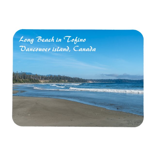 Long Beach in Tofino - BC, Kanada Magnet (Horizontal)