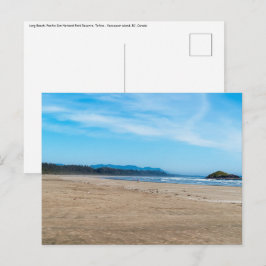 Long Beach in Tofino - BC, Kanada Postkarte