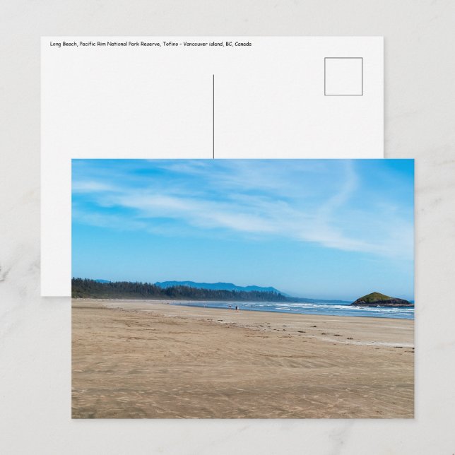 Long Beach in Tofino - BC, Kanada Postkarte (Vorne/Hinten)