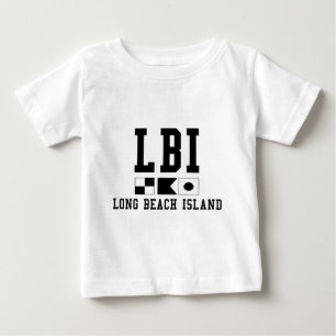 Long Beach Insel Baby T-shirt