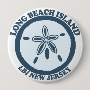 Long Beach Insel Button