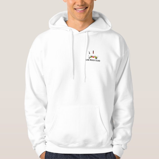 Long Beach Insel Hoodie (Vorderseite)