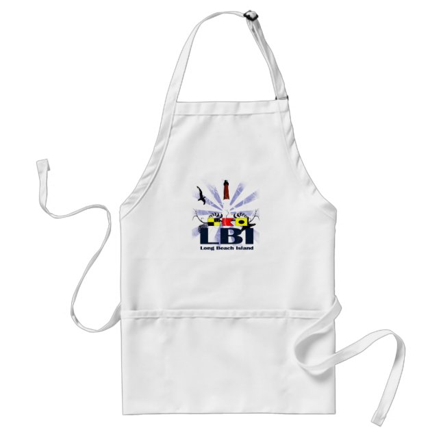 Long Beach Insel Schürze (Vorne)