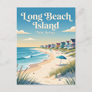 Long Beach Island, New Jersey Postkarte