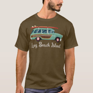 Long Beach Island, NJ Retro Graphic LBI T-Shirt