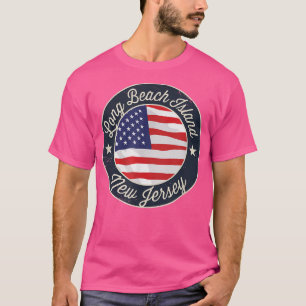 Long Beach Island - Patriotisches New Jersey Souve T-Shirt