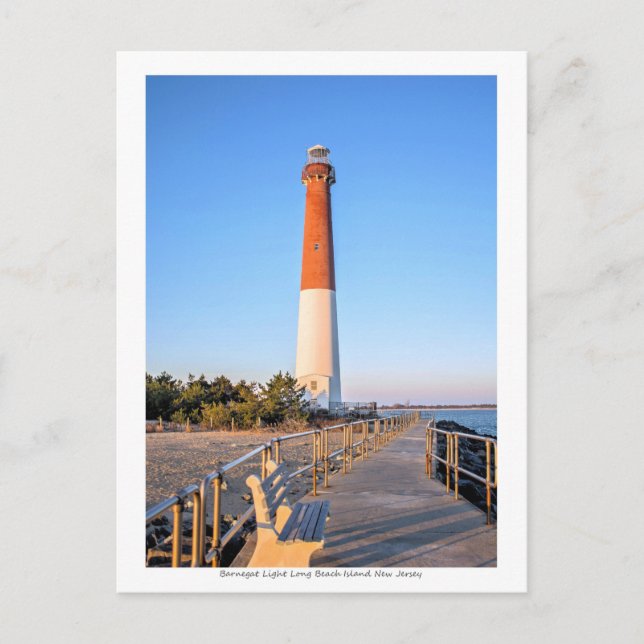 Long Beach Island. Postkarte (Vorderseite)
