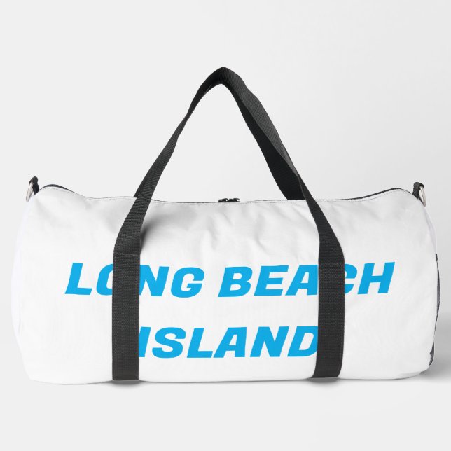 LONG BEACH ISLAND-REISetasche Duffle Bag (Vorderseite)
