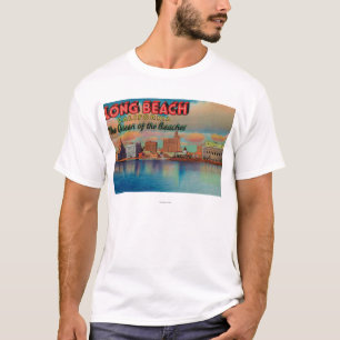 Long Beach, Kalifornien - die Königin der Stränd T-Shirt