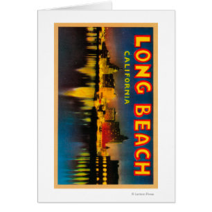 Long Beach, Kalifornien - große Buchstabe-Szenen