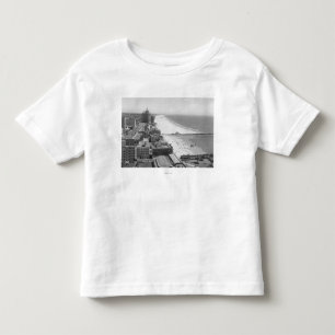 Long Beach, Kalifornien-Küstenlinie und Strand Kleinkind T-shirt