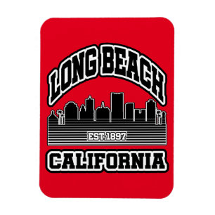 Long Beach, Kalifornien Magnet