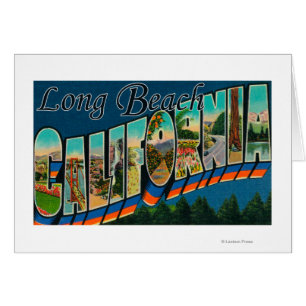 Long Beach, la Californie - grandes scènes de