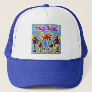 Long Beach Sommerliebe Hut Truckerkappe