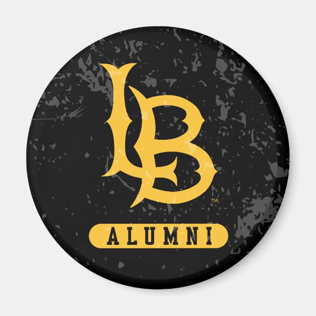 Long Beach Staat Alumni erschüttert Magnet (Vorne)