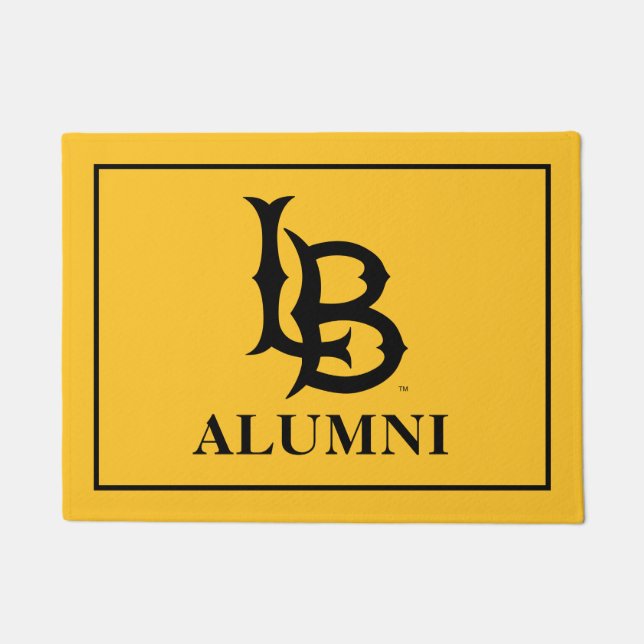 Long Beach Staat Alumni Fußmatte (Vorderseite)