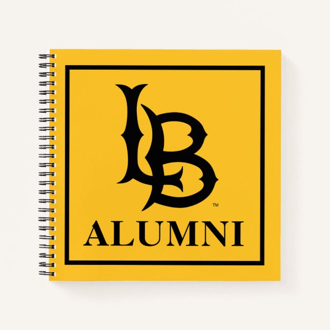 Long Beach Staat Alumni Notizbuch (Vorderseite)