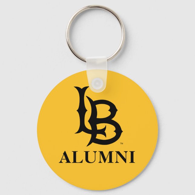 Long Beach Staat Alumni Schlüsselanhänger (Vorderseite)