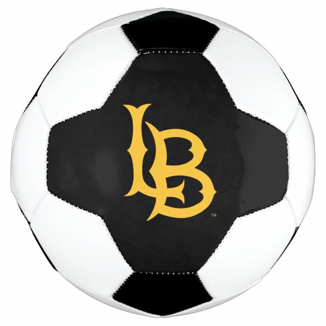 Long Beach Staat Logo Fußball (Vorderseite)