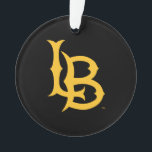Long Beach Staat Logo Ornament<br><div class="desc">Karo aus diesen California Staat University Long Beach Designs! Zeigen Sie Ihren kalifornischen Staatsstolz mit diesen neuen Universitätsprodukten. Diese machen die perfekten Geschenke für den Long Beach Student, Alumni, Familie, Freund oder Fan in Ihrem Leben. Alle diese Zazzle Produkte sind mit Ihrem Namen, Klassenzimmer oder Club individuell einstellbar. Geh Long...</div>