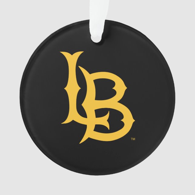 Long Beach Staat Logo Ornament (Vorderseite)