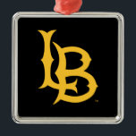 Long Beach Staat Logo Ornament Aus Metall<br><div class="desc">Karo aus diesen California Staat University Long Beach Designs! Zeigen Sie Ihren kalifornischen Staatsstolz mit diesen neuen Universitätsprodukten. Diese machen die perfekten Geschenke für den Long Beach Student, Alumni, Familie, Freund oder Fan in Ihrem Leben. Alle diese Zazzle Produkte sind mit Ihrem Namen, Klassenzimmer oder Club individuell einstellbar. Geh Long...</div>