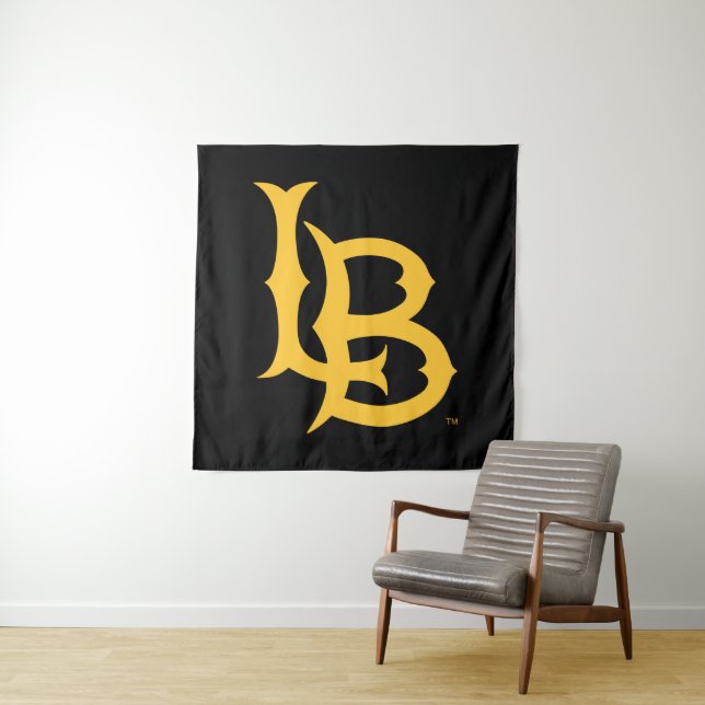 Long Beach Staat Logo Wandteppich (Beispiel)