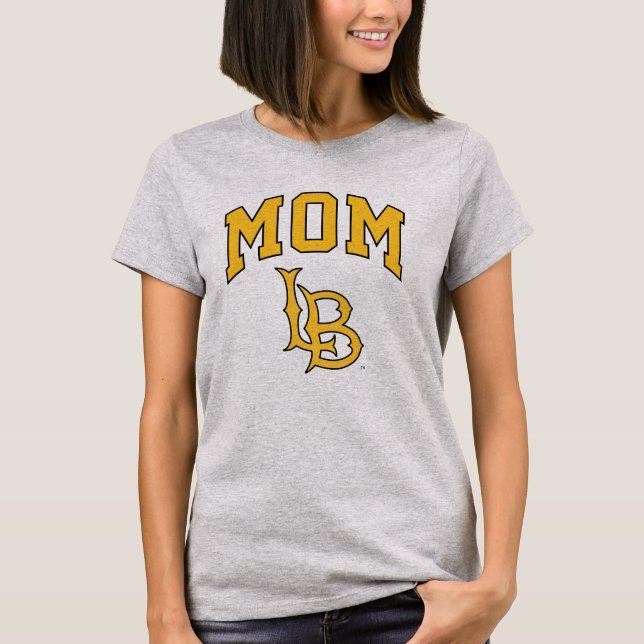 Long Beach Staat Mama T-Shirt (Vorderseite)
