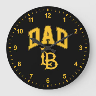 Long Beach Staat Vater Große Wanduhr