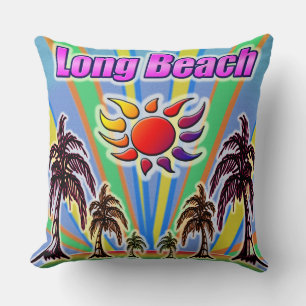 Long Beach Summer Liebe Kissen