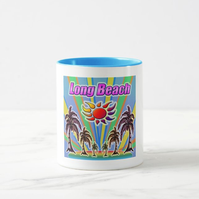 Long Beach Summer Log Mug (Centre)